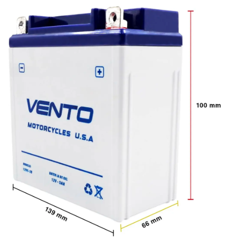 Bateria Vento Generix YB6L-B