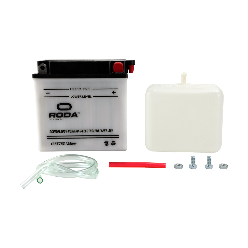 [22-5005-001] ACUMULADOR RODA DC C/ELECTROLITO (12N7-3B) 12V 7A Bateria pila