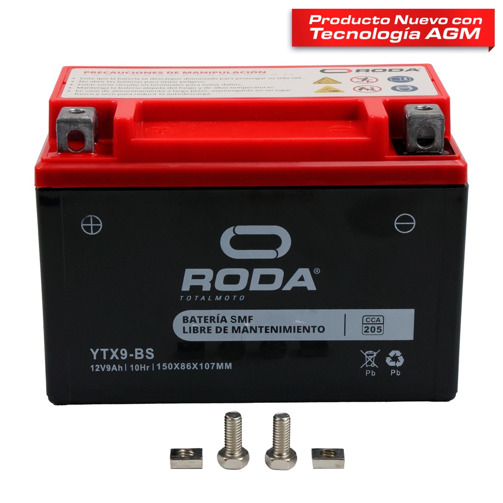 [A8-1046] (YTX9-BS) Bateria
